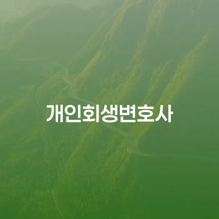 화곡2동 개인회생변호사로 채무 문제 해결하기